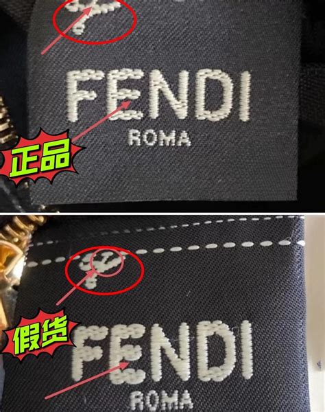 fendi logo fake - how to tell a fendi bag.